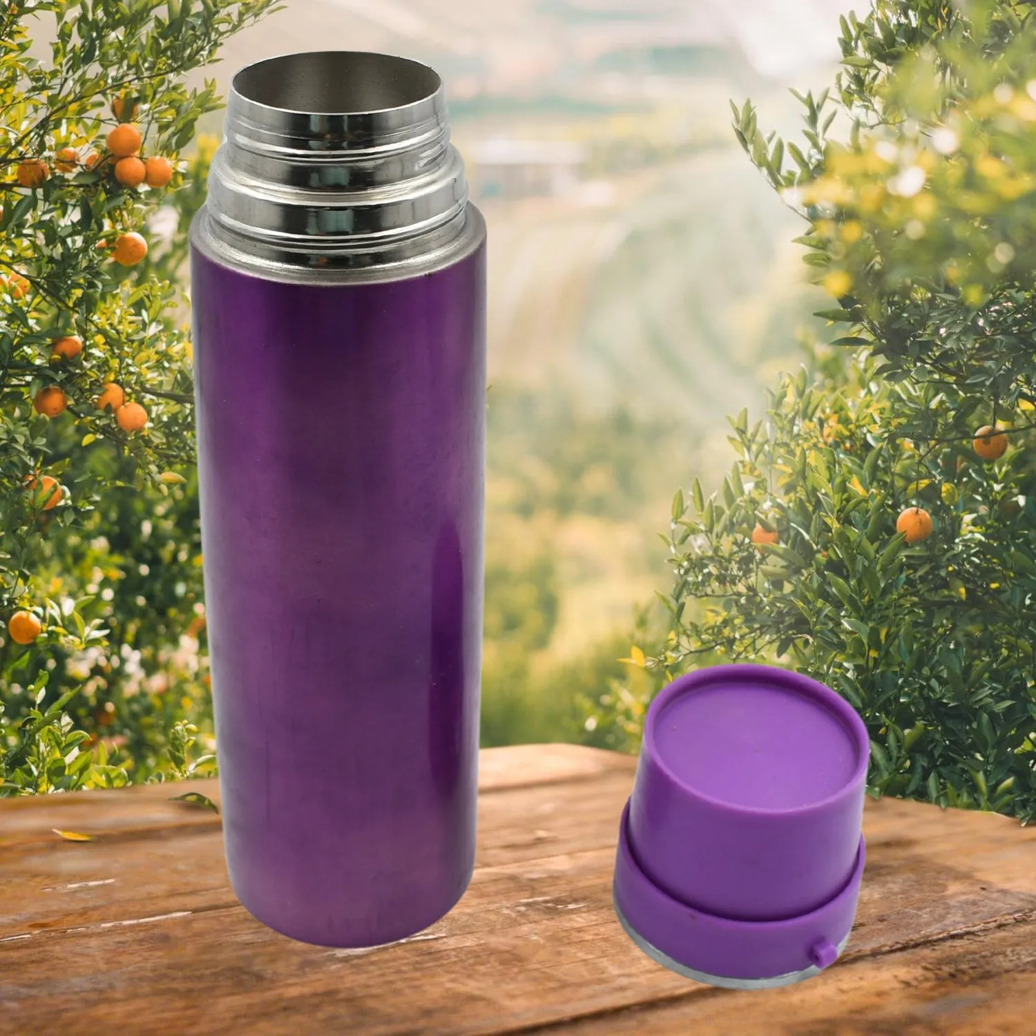 12765 Stainless Steel Water Bottle Leak Proof, Rust Proof, Hot & Cold Drinks, Gym Sipper BPA Free Food Grade Quality, Steel fridge Bottle For office / Gym / School (500 ML Approx)