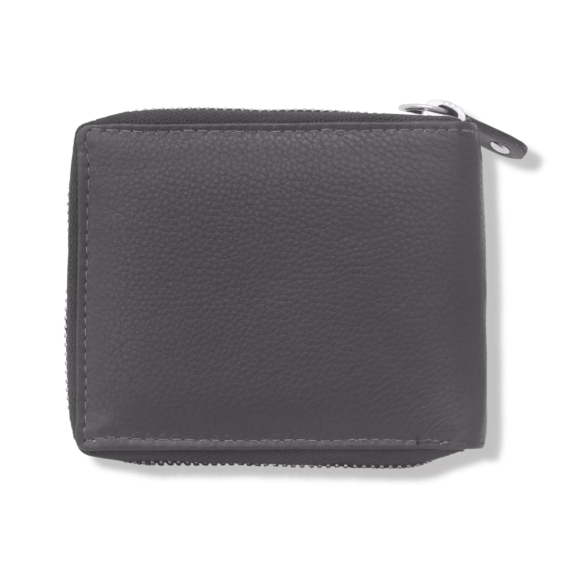 14090 Brown Zip Around Wallet