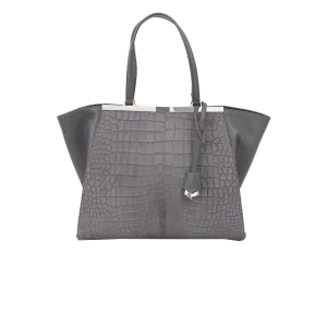 2Jours Stamped Croc Grande Shopping Bag