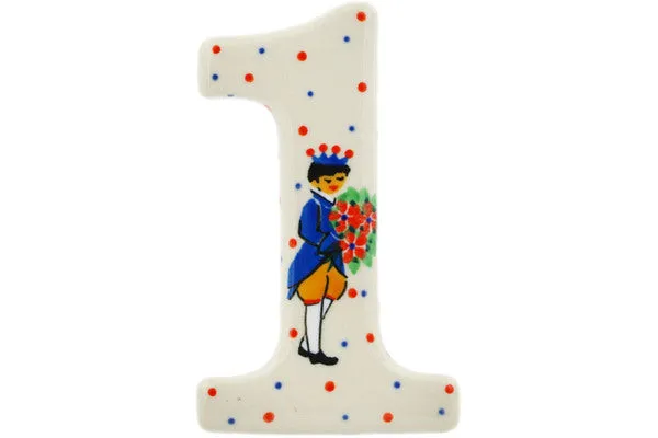 4" Number - Charming Prince