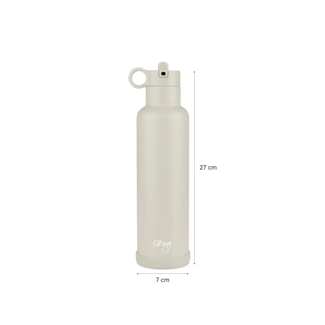 750ml Insulated Water Bottle Thunder Yellow