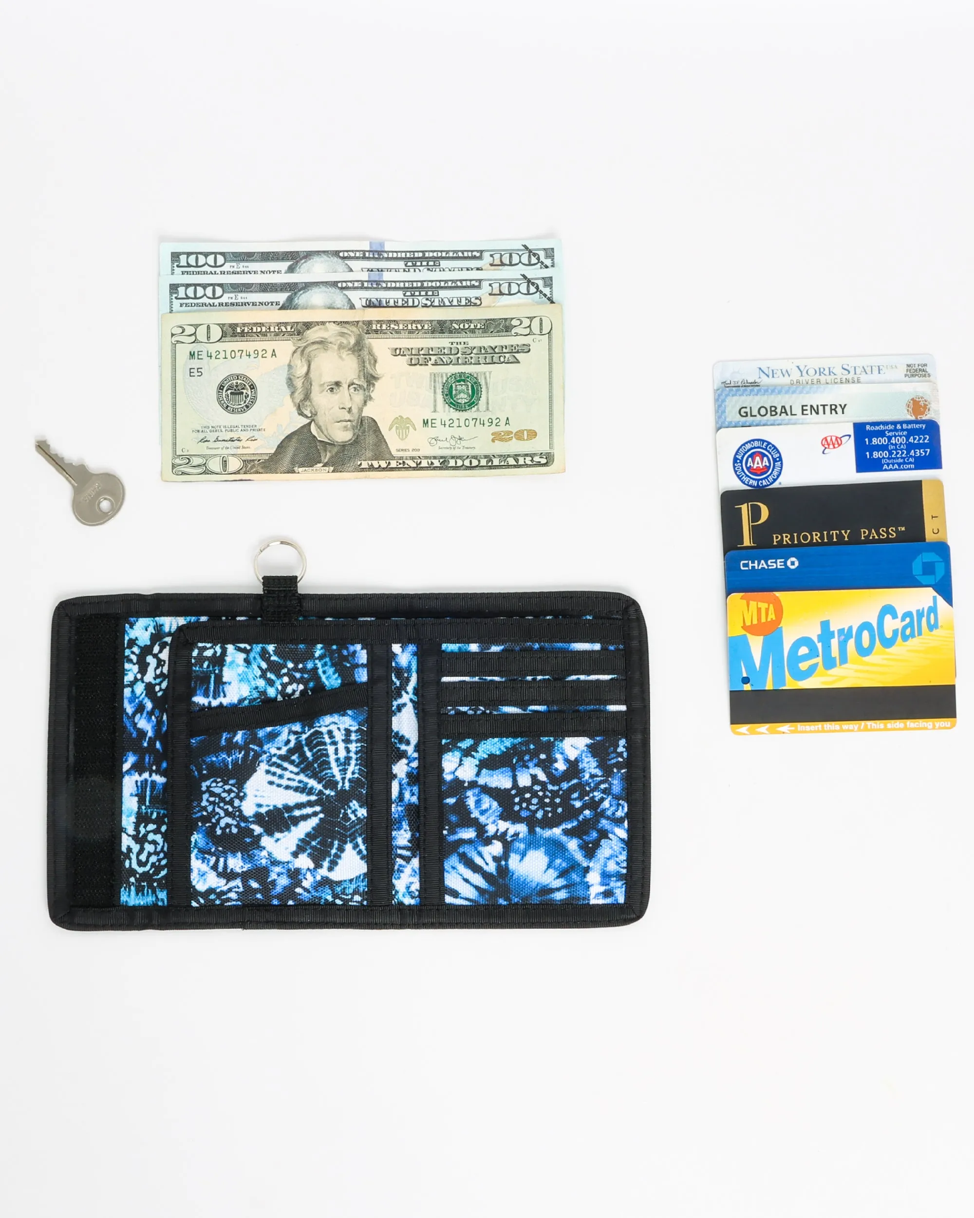 80's Wallet | Bi-Fold RFID |Tie Dye Ananzi