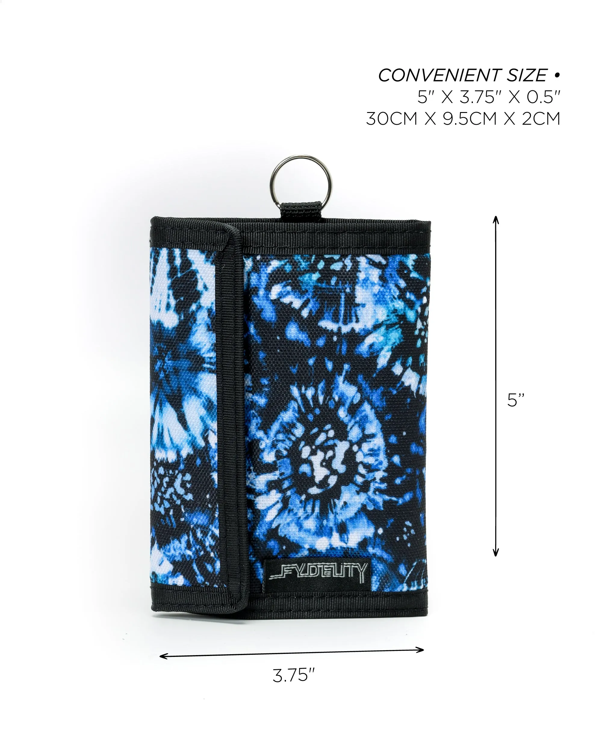 80's Wallet | Bi-Fold RFID |Tie Dye Ananzi