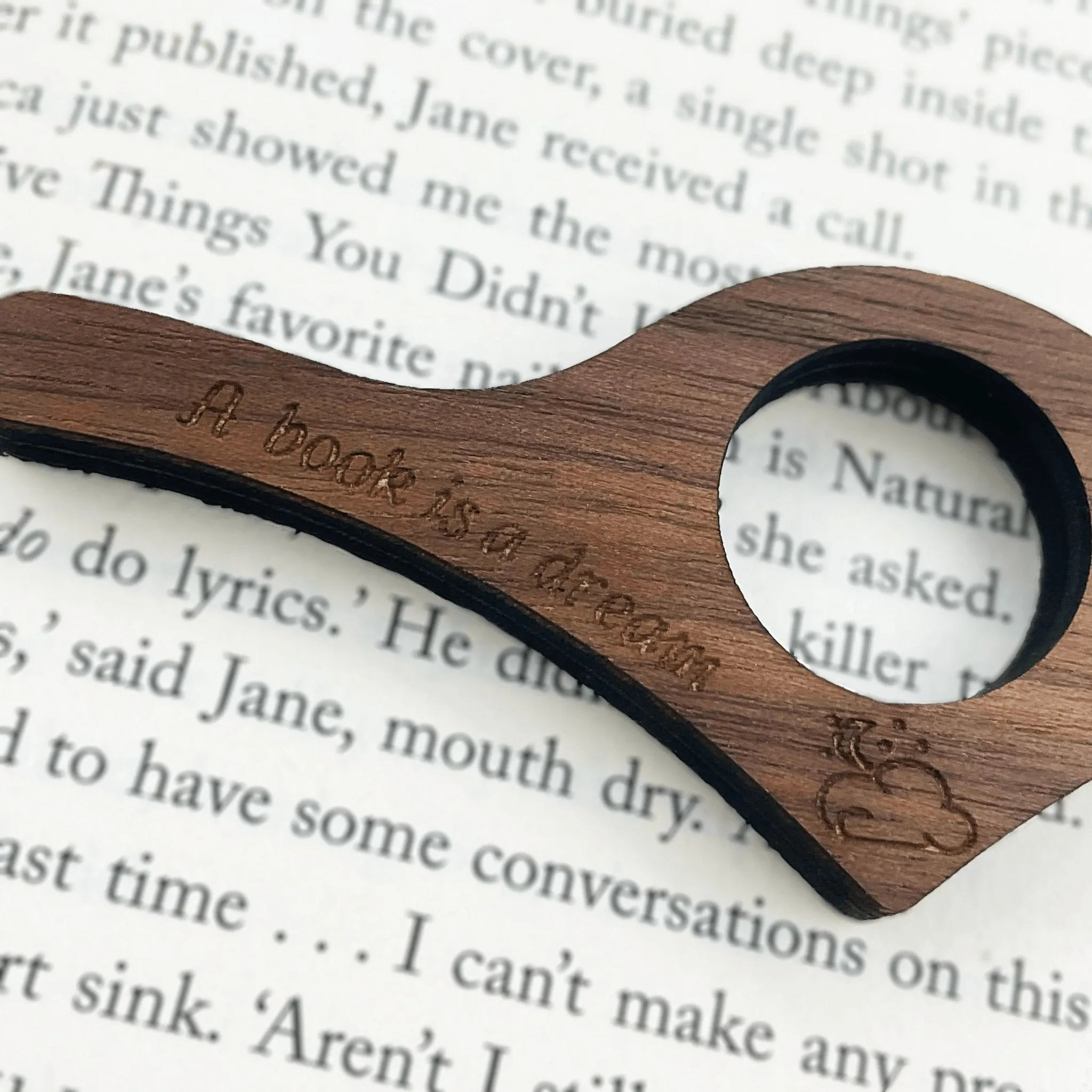 A Book Is A Dream Thumb Book Holder