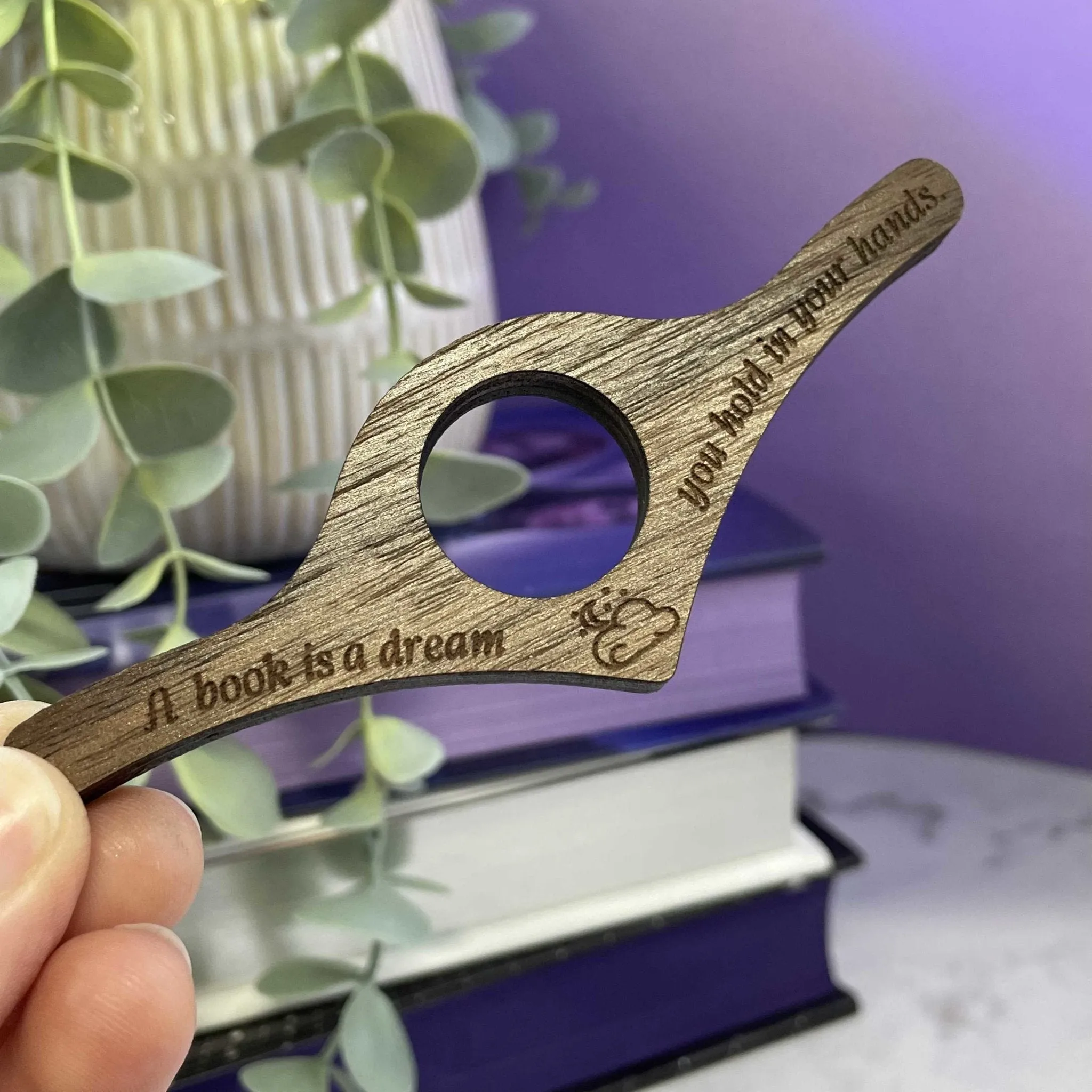 A Book Is A Dream Thumb Book Holder