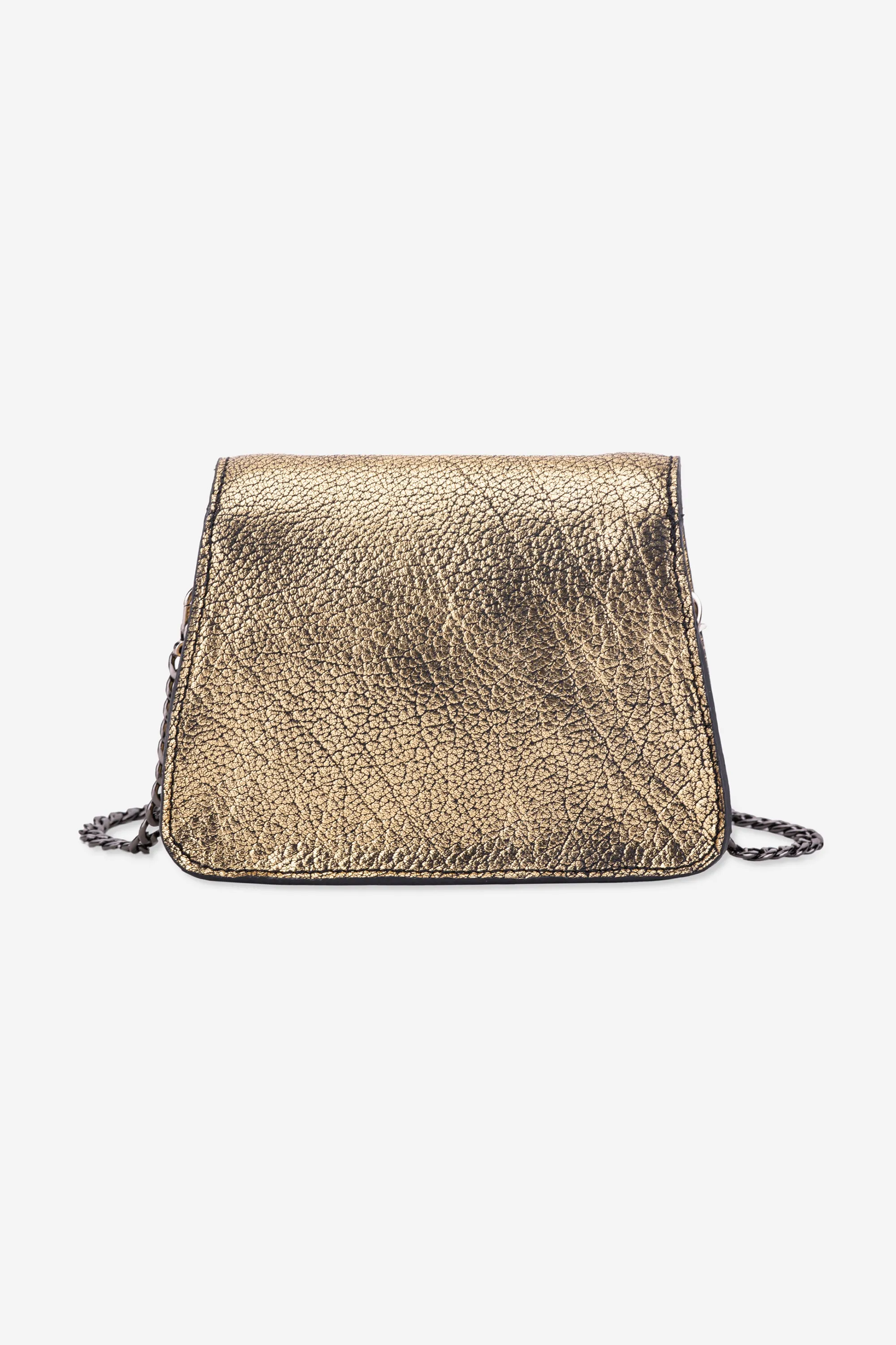 Abelardo Pixi Golden Black Mini Sling Bag