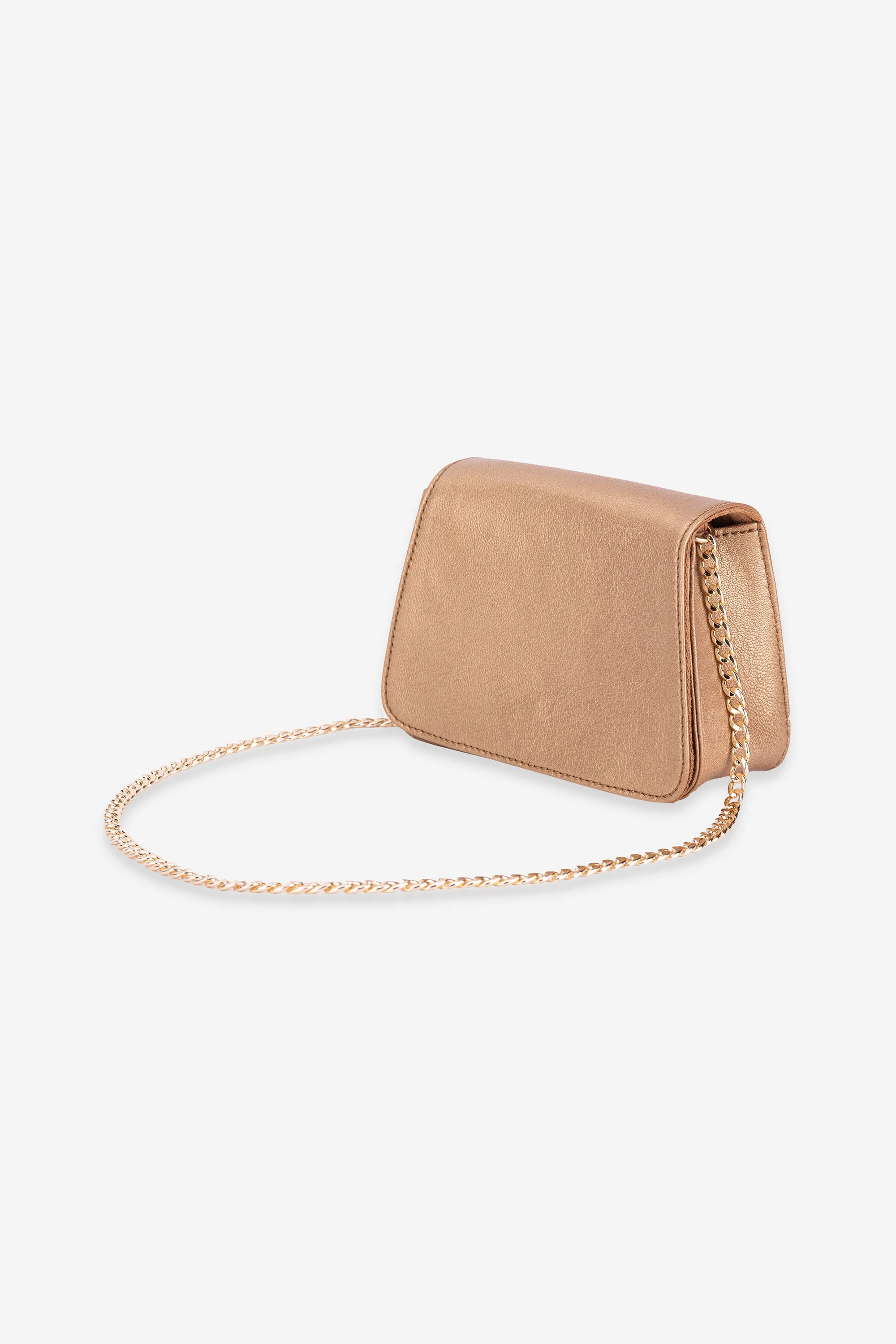 Abelardo Pixi Golden Mini Sling Bag