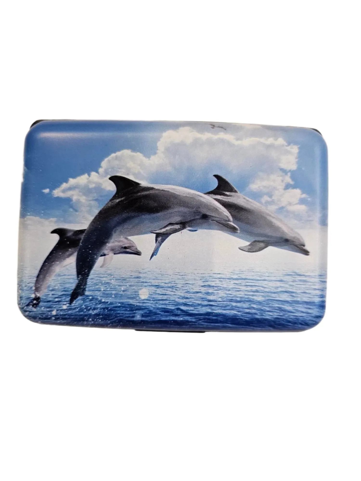 Armored Wallet - Dolphins swimming in Ocean -71852