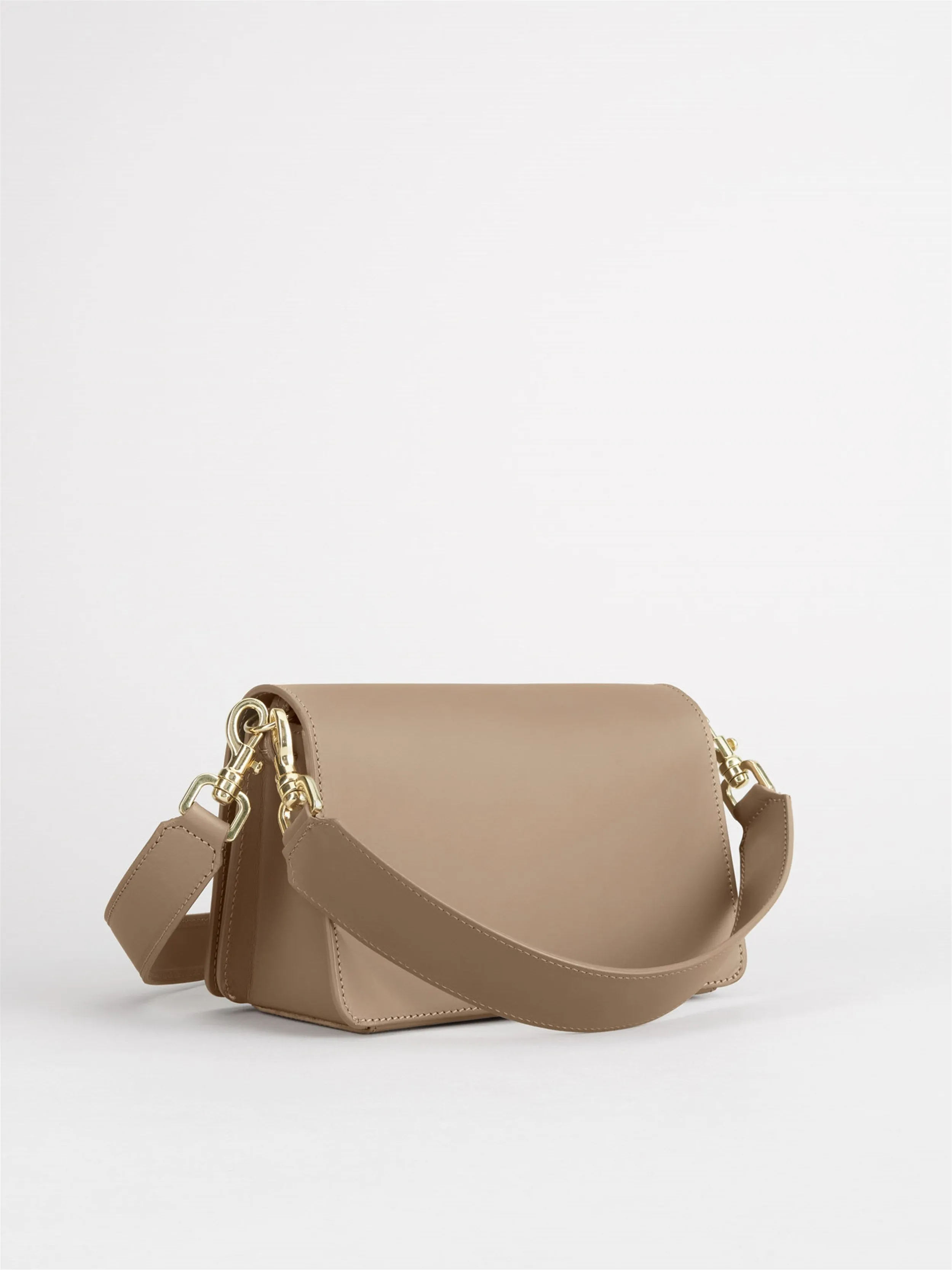 Assisi Taupe Crossbody Bag