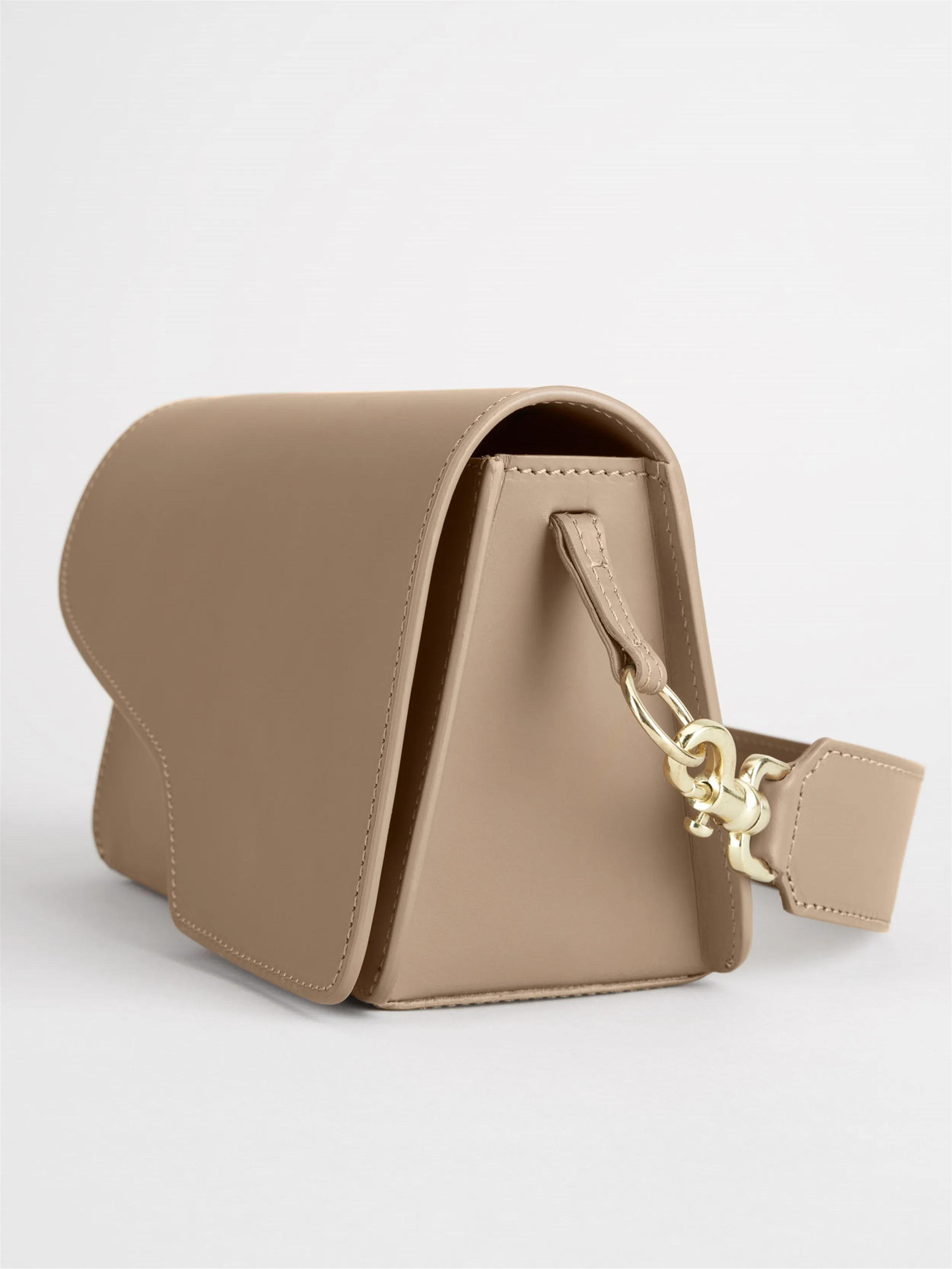 Assisi Taupe Crossbody Bag