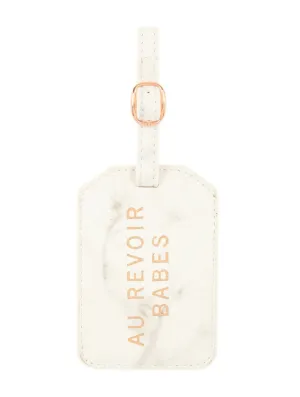 Au Revoir Luggage Tag