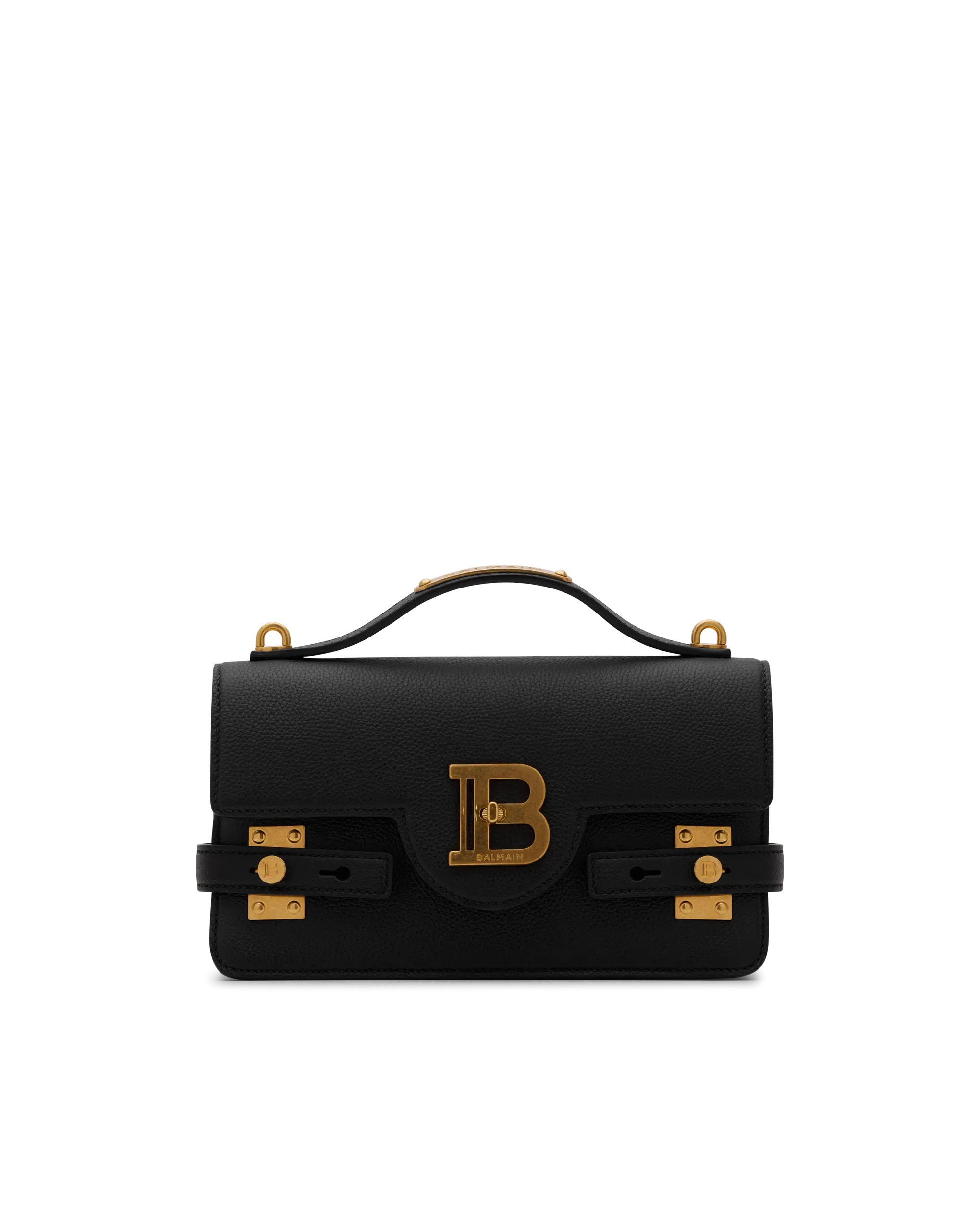 B-Buzz 24 Grained Leather Shoulder Bag