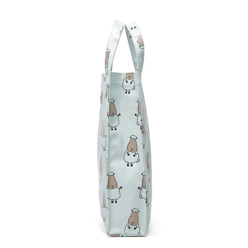 Baa Baa Sheepz Tote Bag Big Sheepz Blue