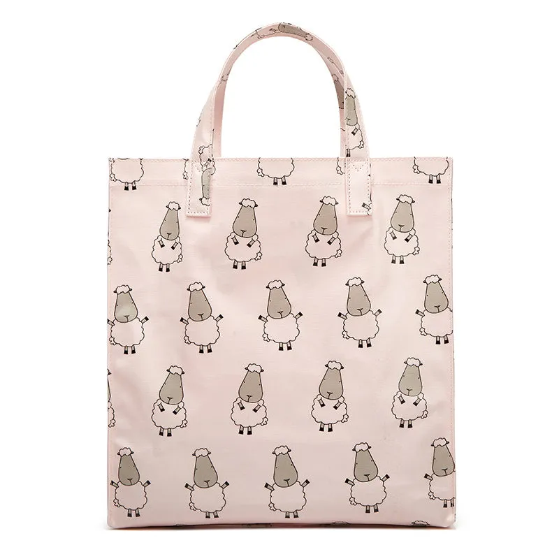 Baa Baa Sheepz Tote Bag Big Sheepz Pink