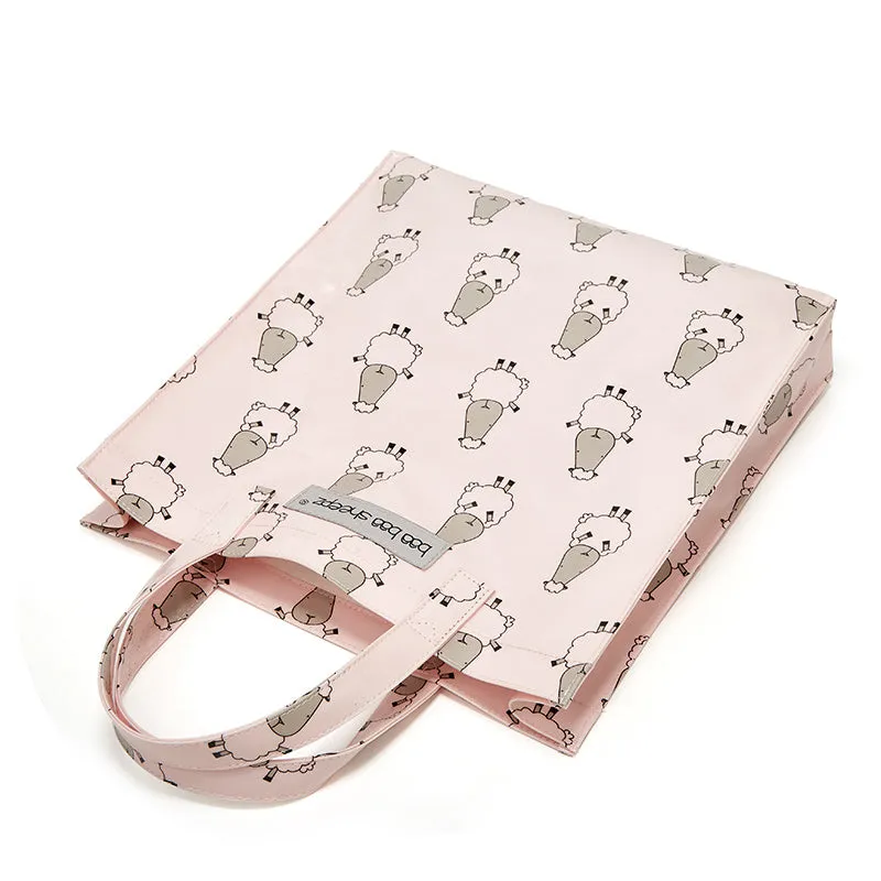 Baa Baa Sheepz Tote Bag Big Sheepz Pink