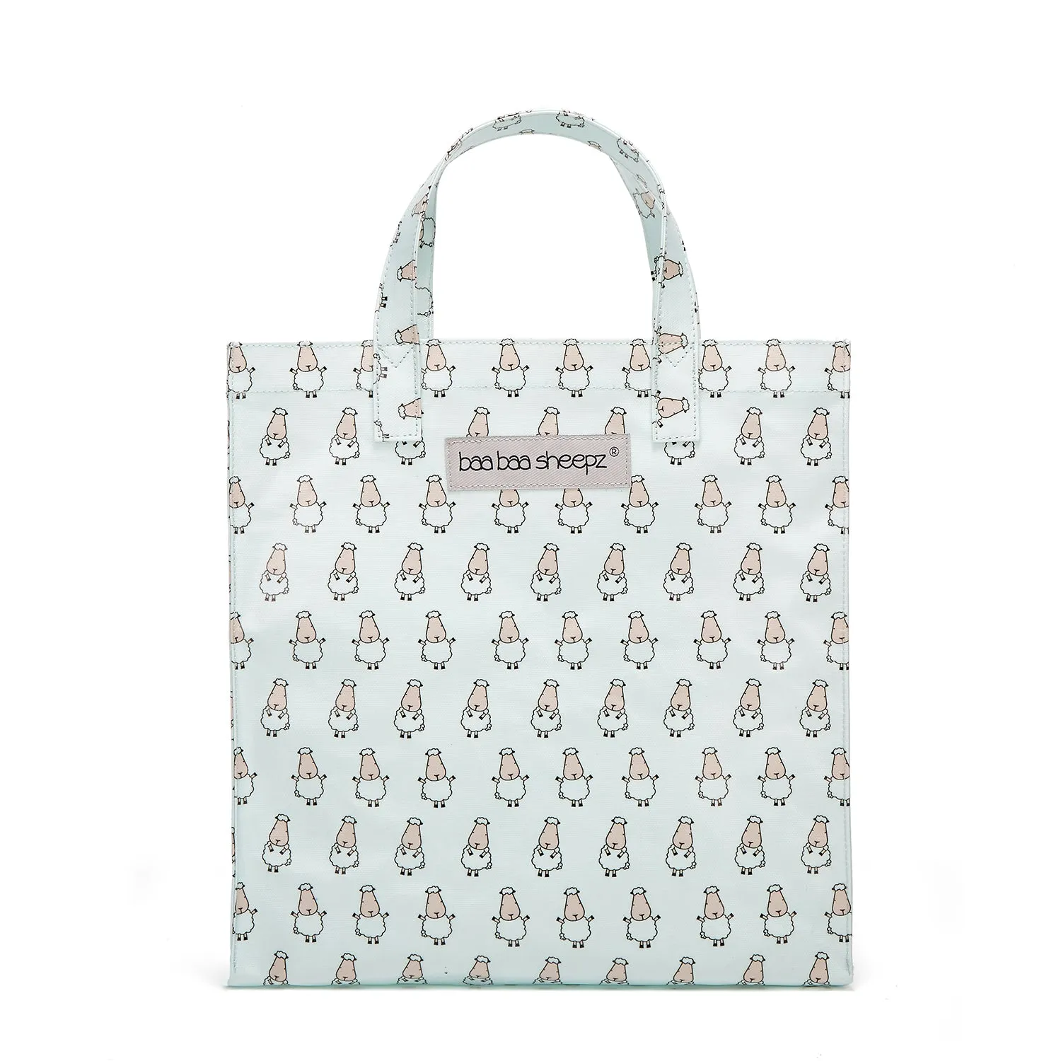 Baa Baa Sheepz Tote Bag Small Sheepz Blue