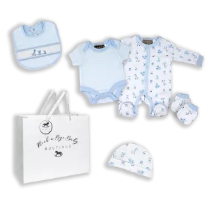 Baby Gift Set - Toy Box Mesh Bag