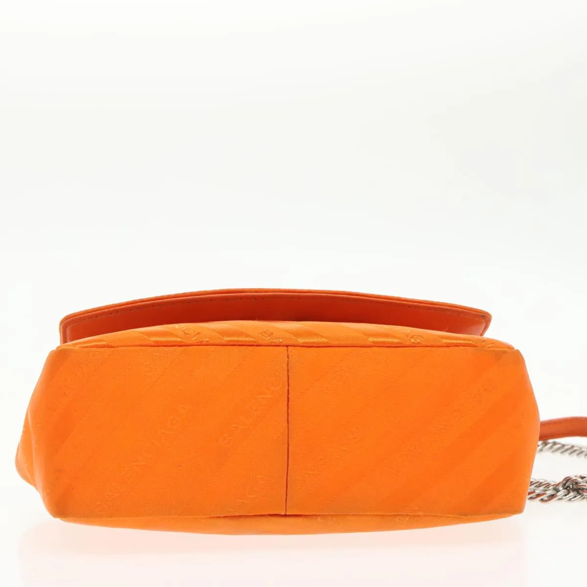 Balenciaga BB Chaine Orange Synthetic Bag