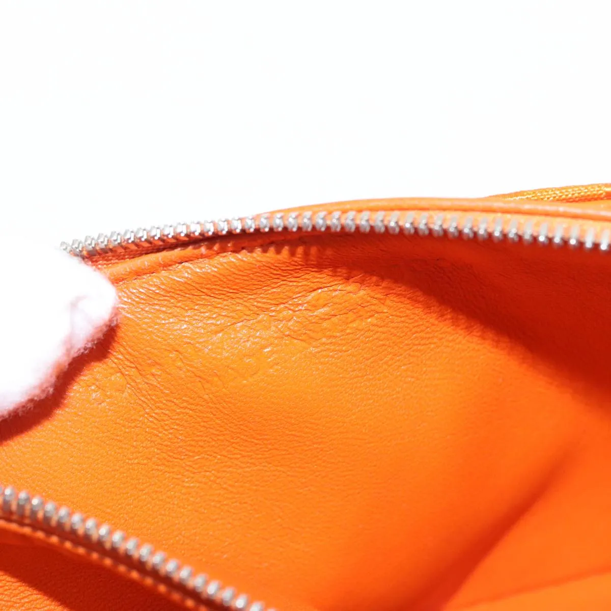 Balenciaga BB Chaine Orange Synthetic Bag