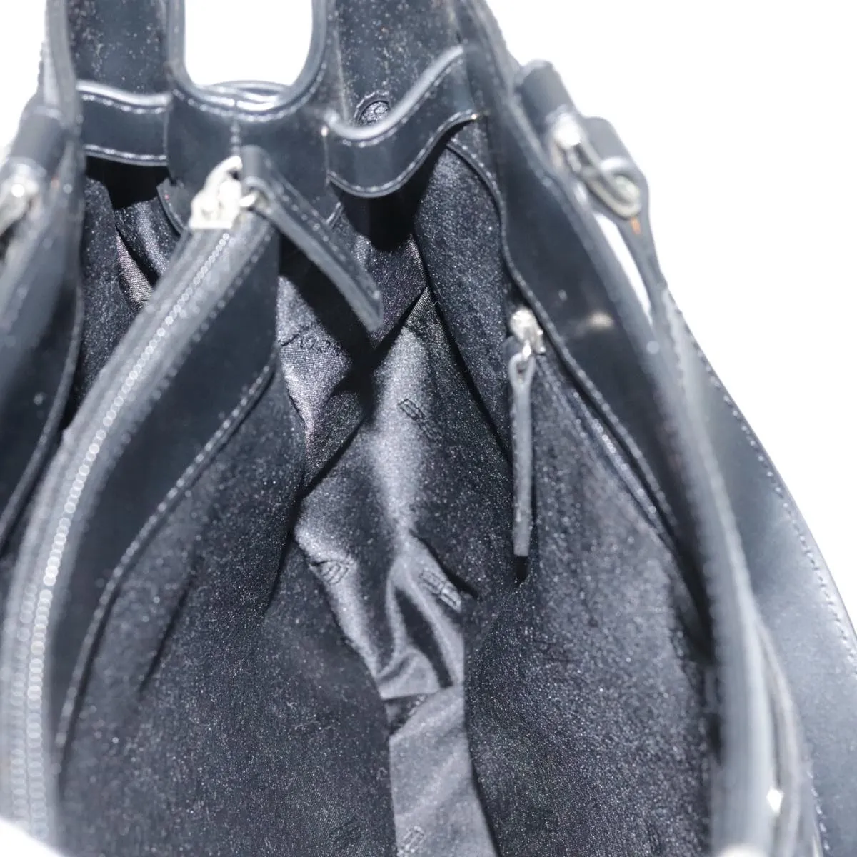 Balenciaga BB Logo Black Canvas Bag