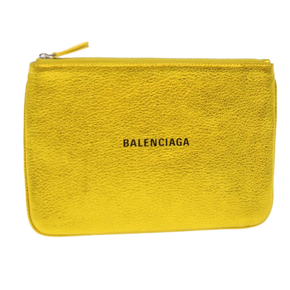 Balenciaga Everyday Gold Leather Bag