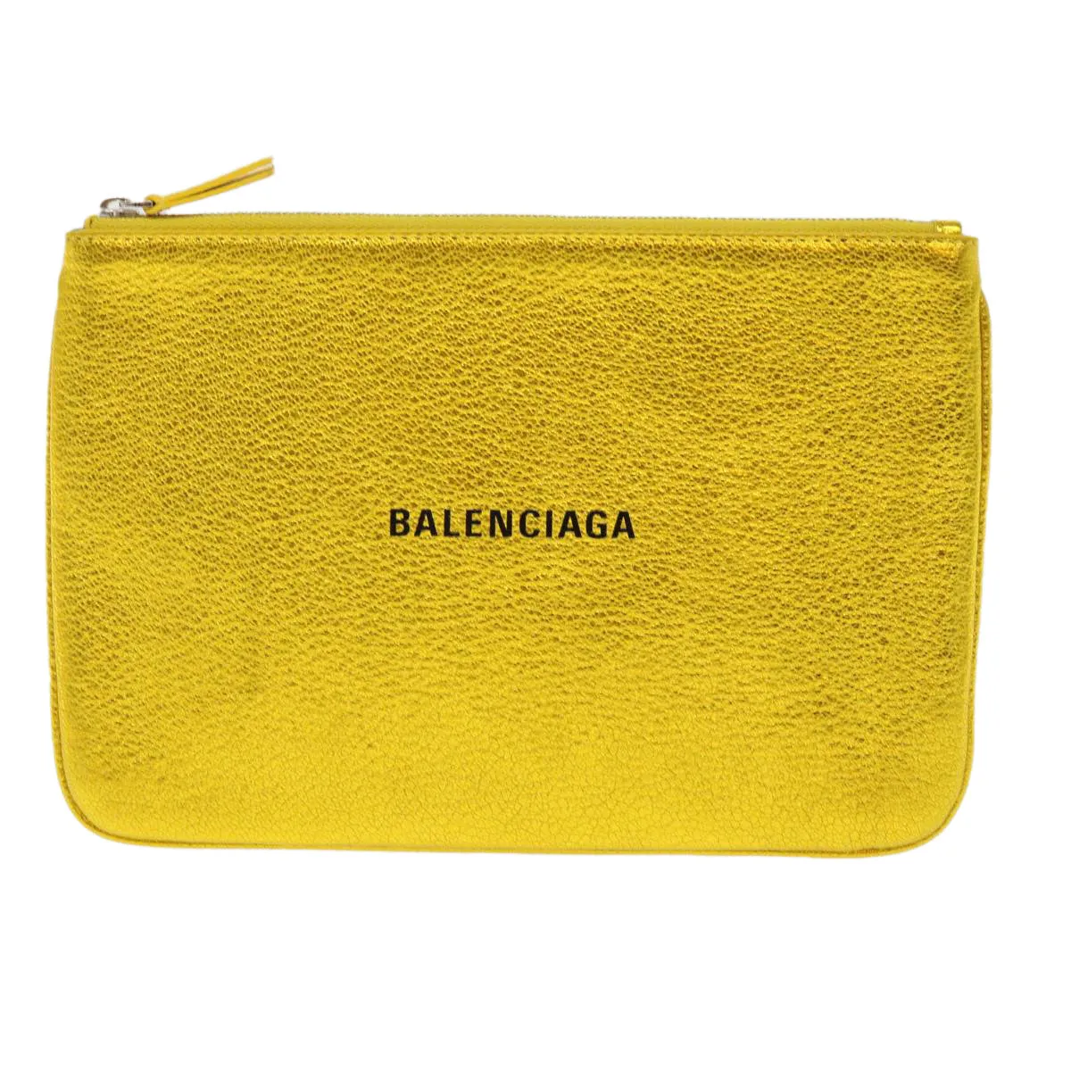 Balenciaga Everyday Gold Leather Bag