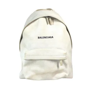 Balenciaga Explorer Beige Canvas Bag