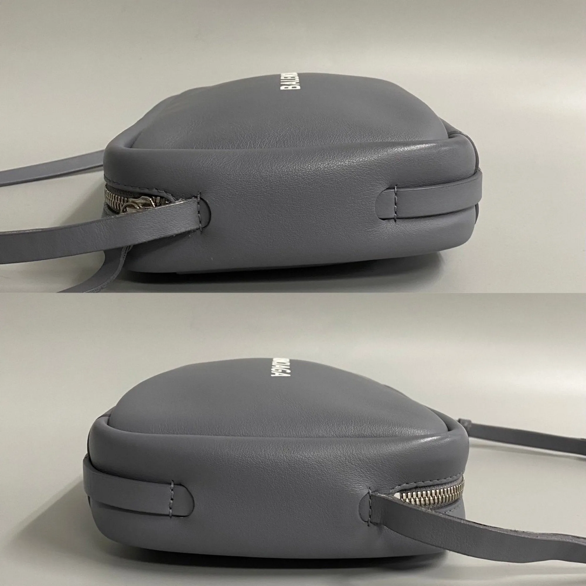 Balenciaga Grey Leather Bag