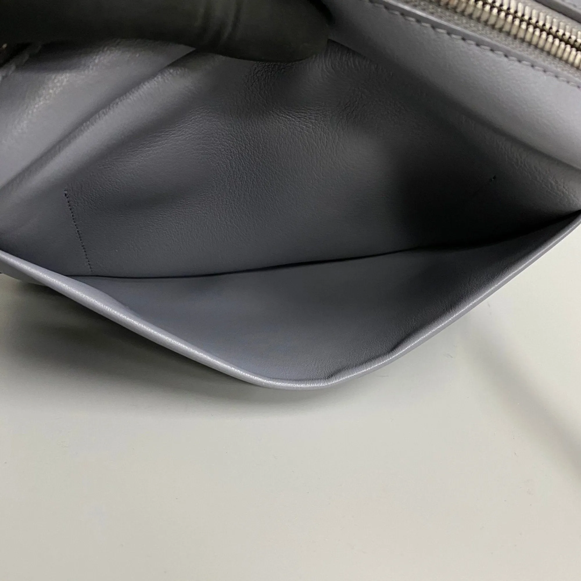 Balenciaga Grey Leather Bag