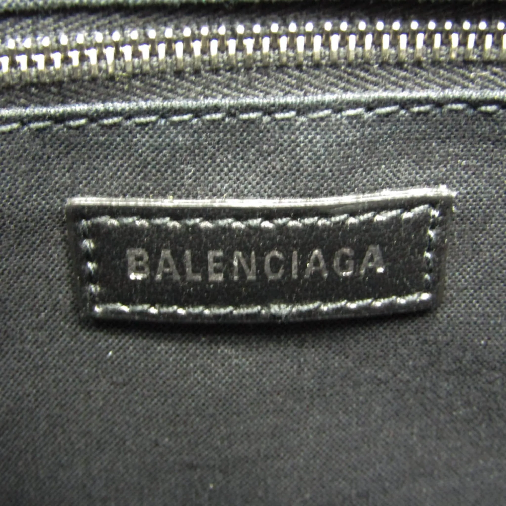 Balenciaga Trade Black Canvas Bag