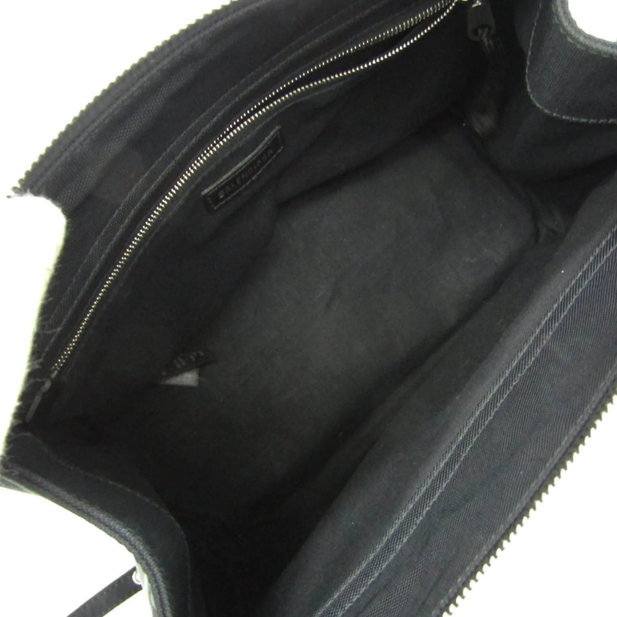 Balenciaga Trade Black Canvas Bag