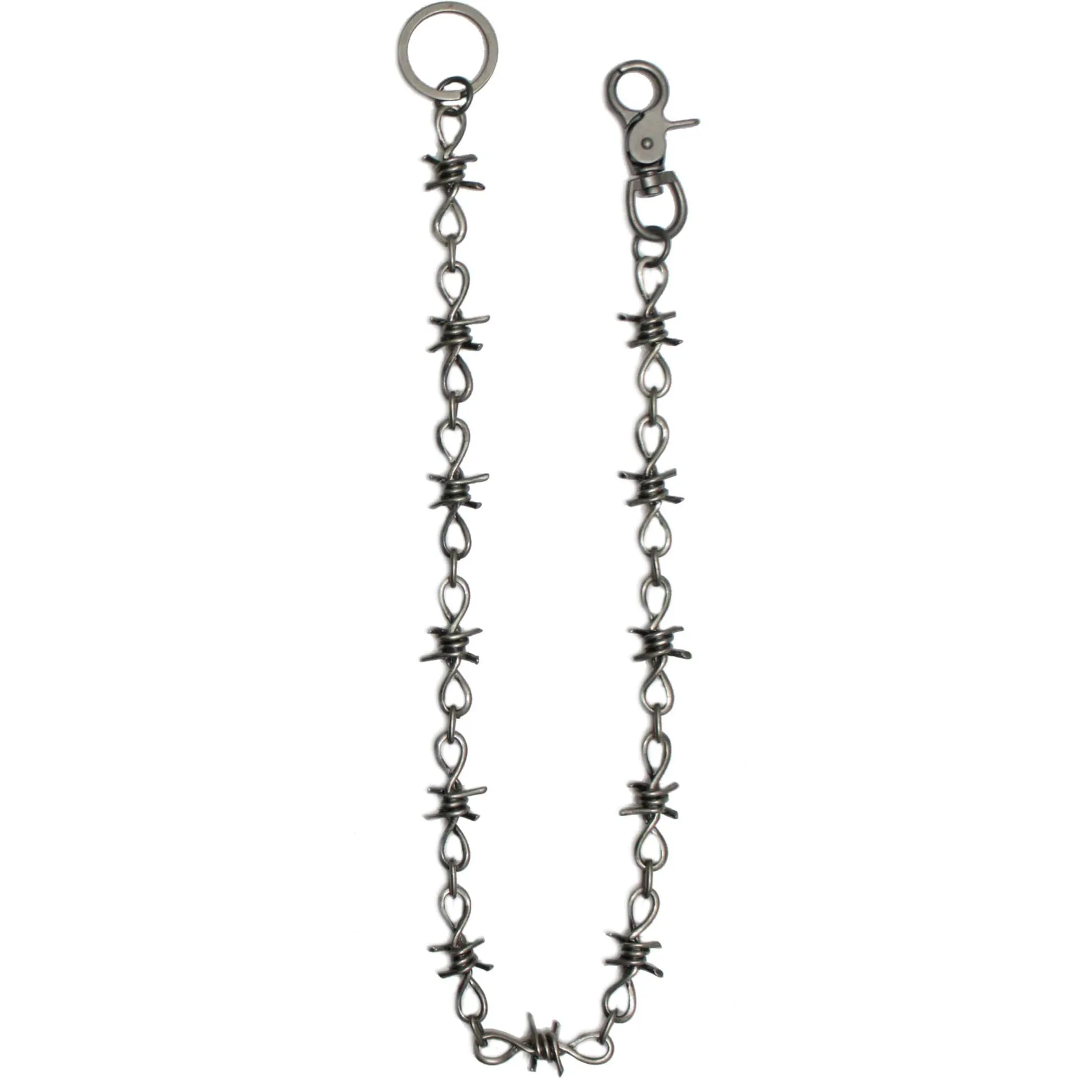 Barbed Wire Wallet Chain 29"