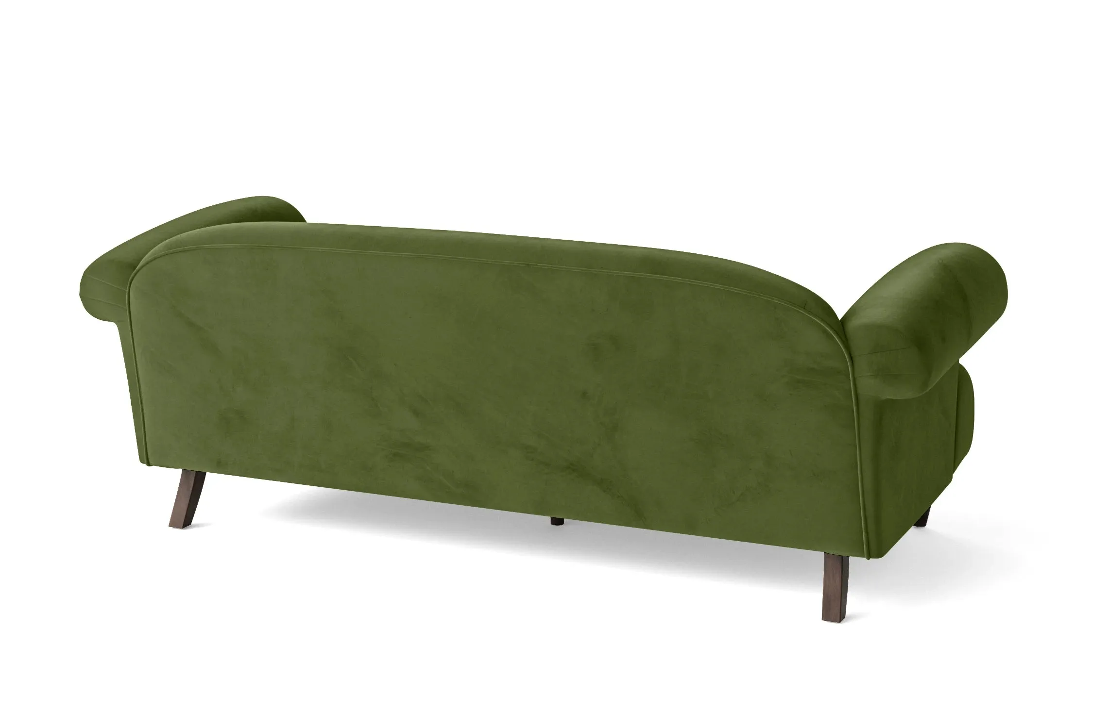 Barberton 3 Seater Sofa Lime Velvet