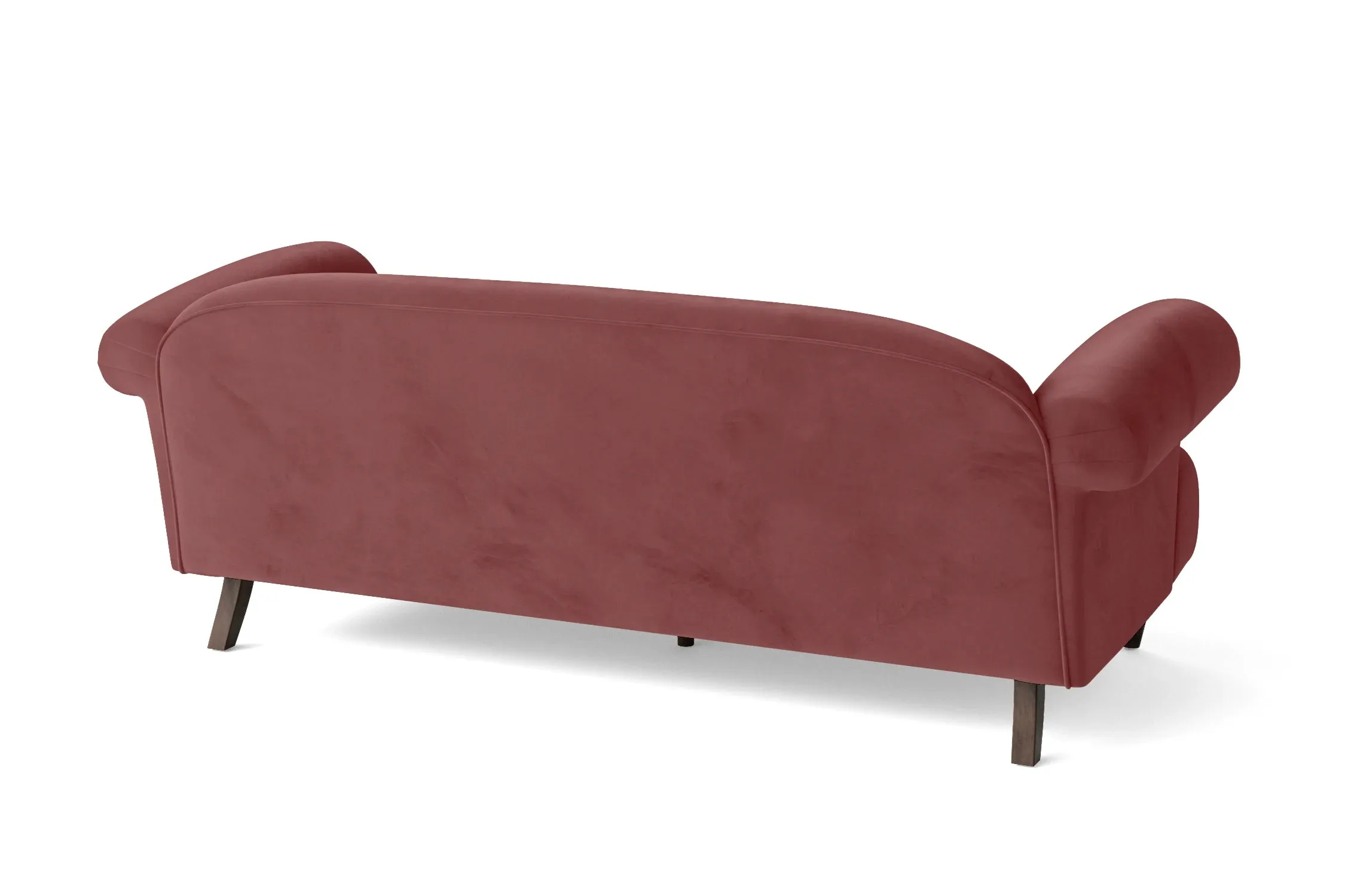 Barberton 3 Seater Sofa Pink Velvet