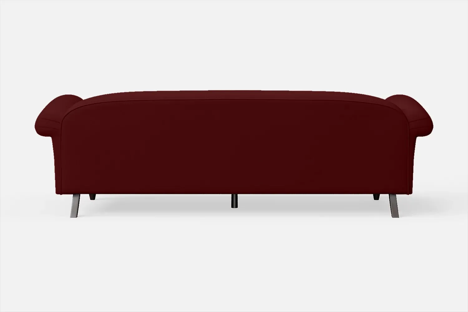 Barberton 4 Seater Sofa Red Leather