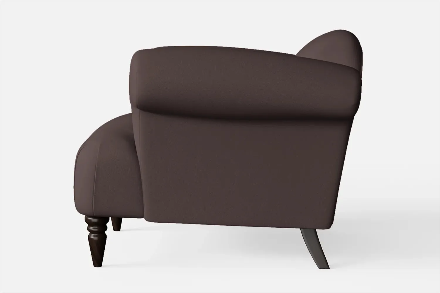 Barberton Armchair Rose Taupe Leather