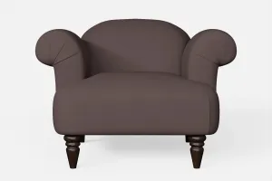 Barberton Armchair Rose Taupe Leather