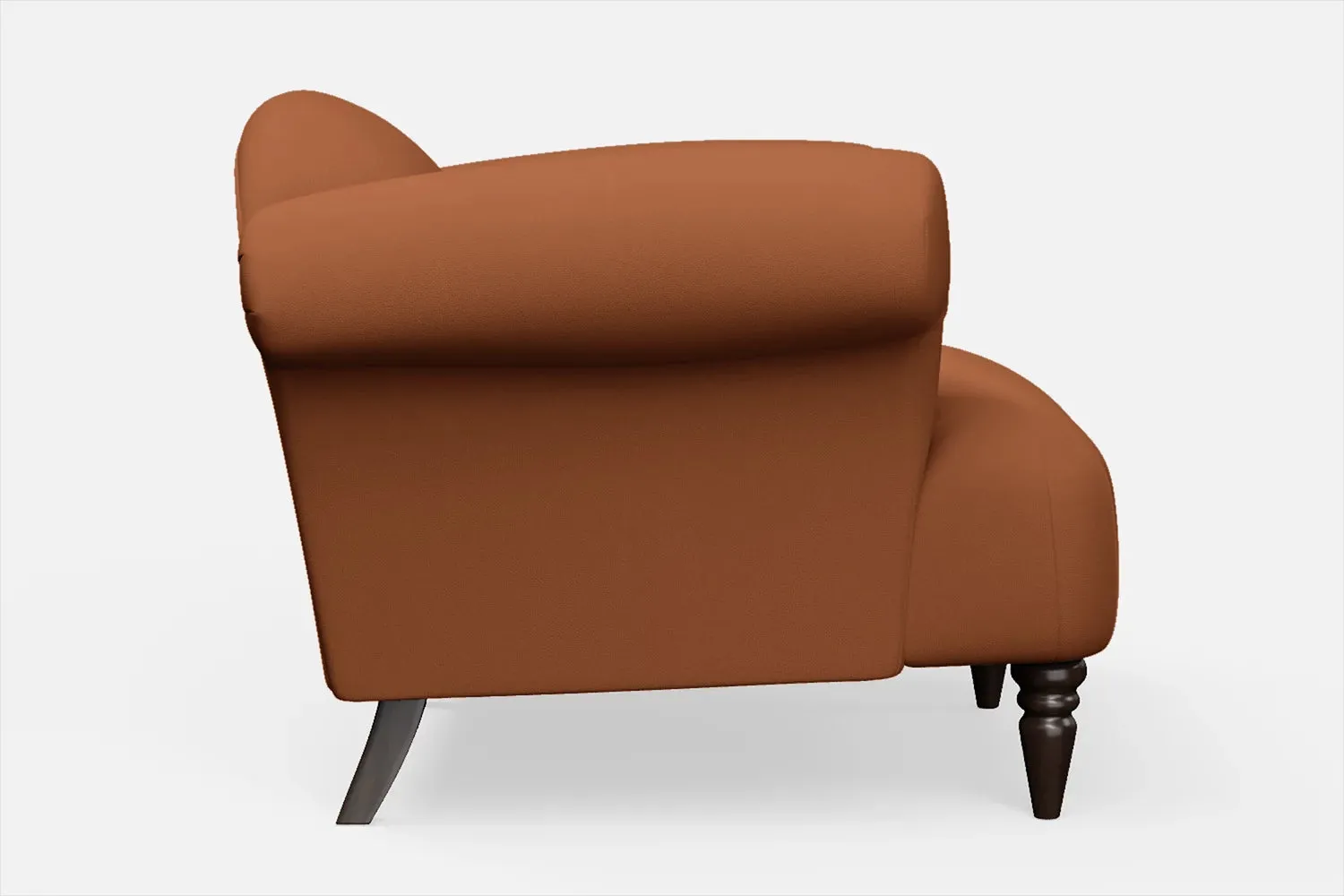 Barberton Armchair Tan Brown Leather