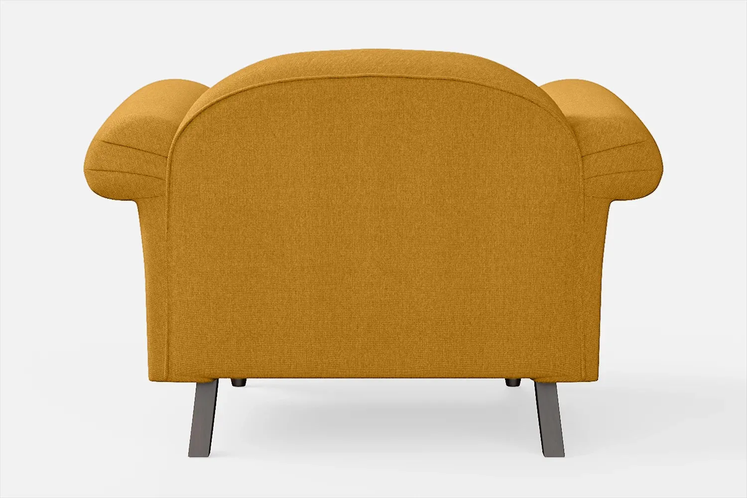 Barberton Armchair Yellow Linen Fabric