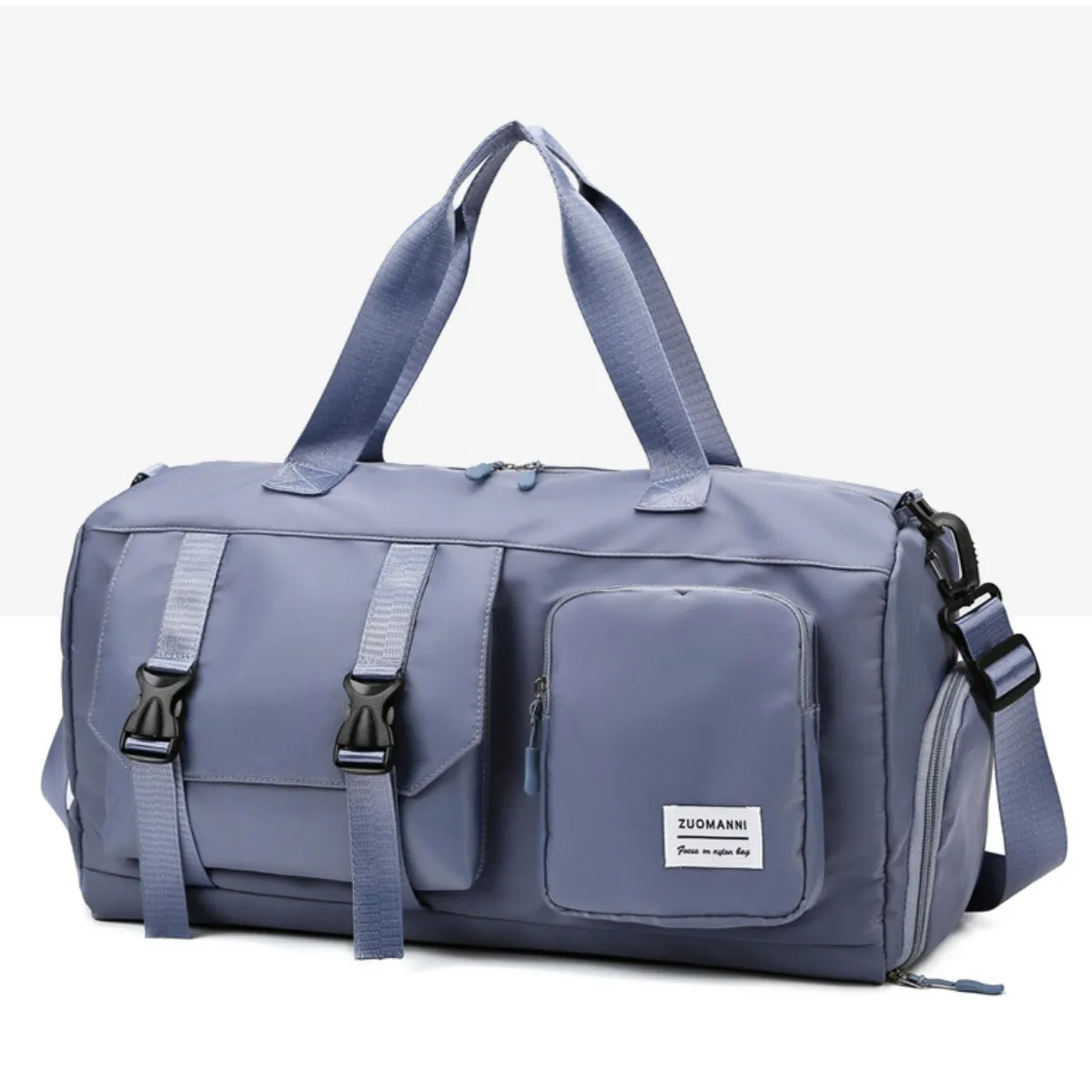 BE. MXY Oxford  Multi-Pocket Travel Bag