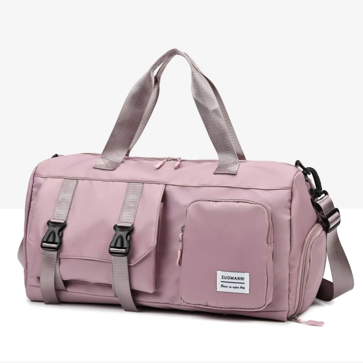 BE. MXY Oxford  Multi-Pocket Travel Bag