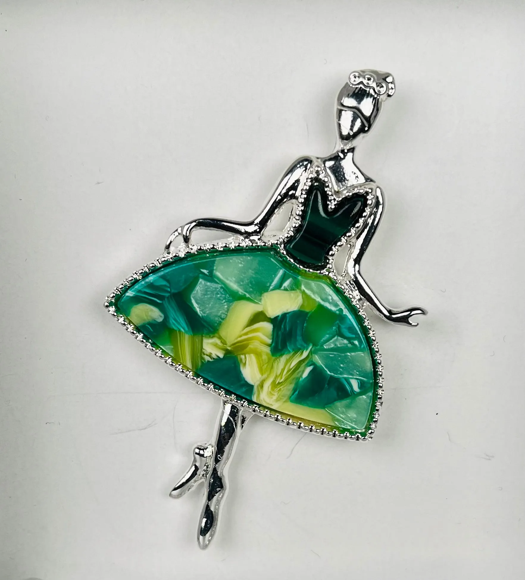 Beautiful Ballerina Magnetic Brooch