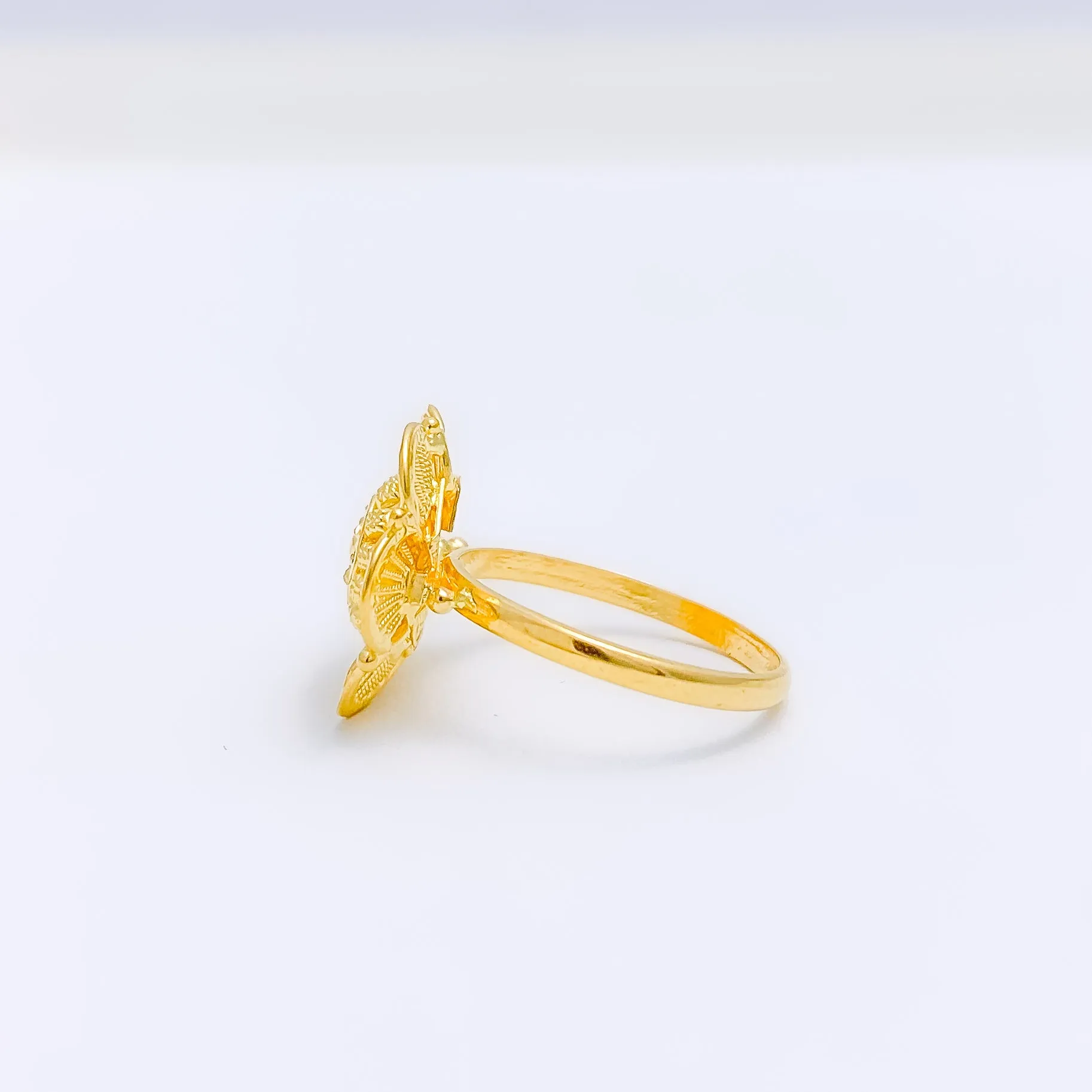 Beautiful Flower Petal Ring