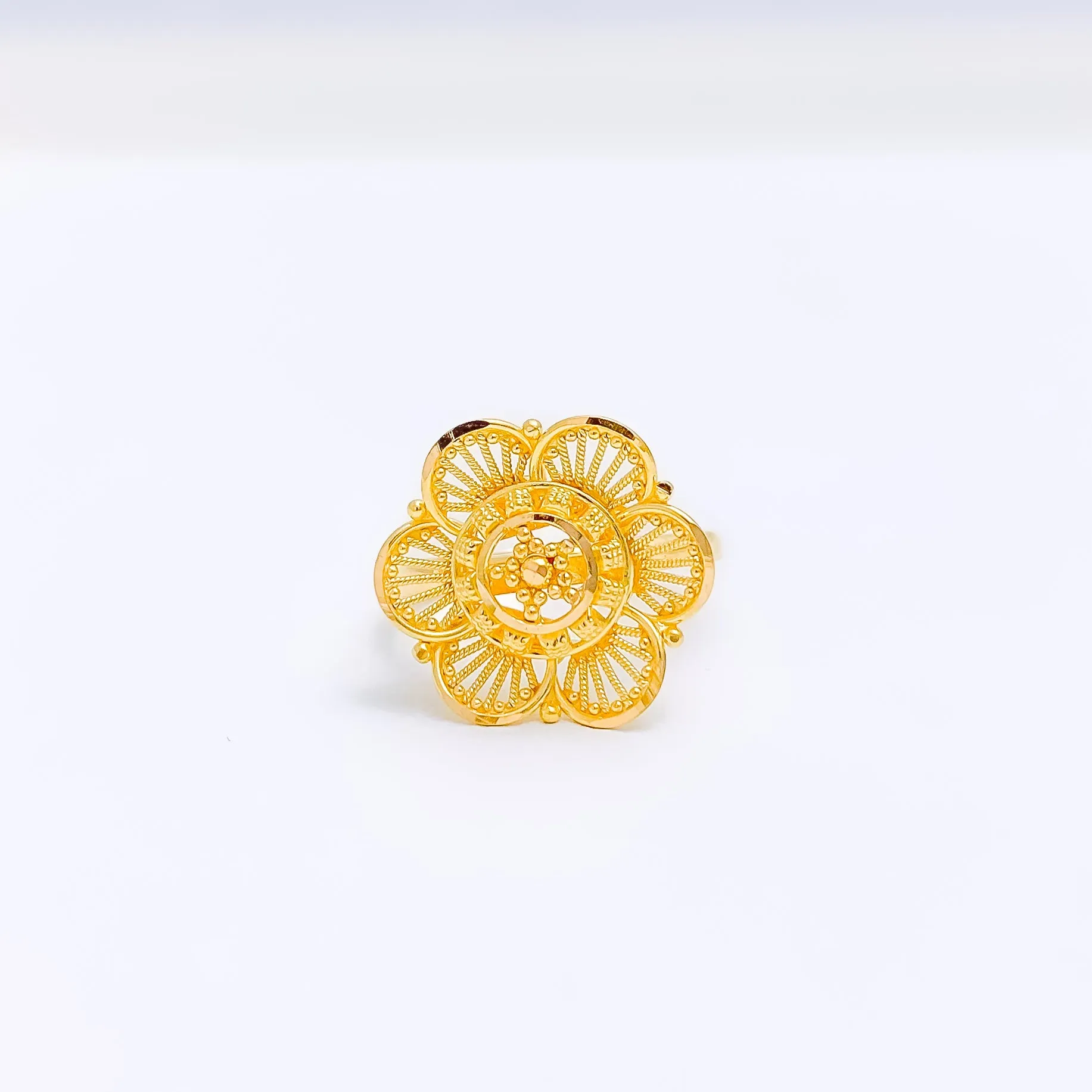 Beautiful Flower Petal Ring