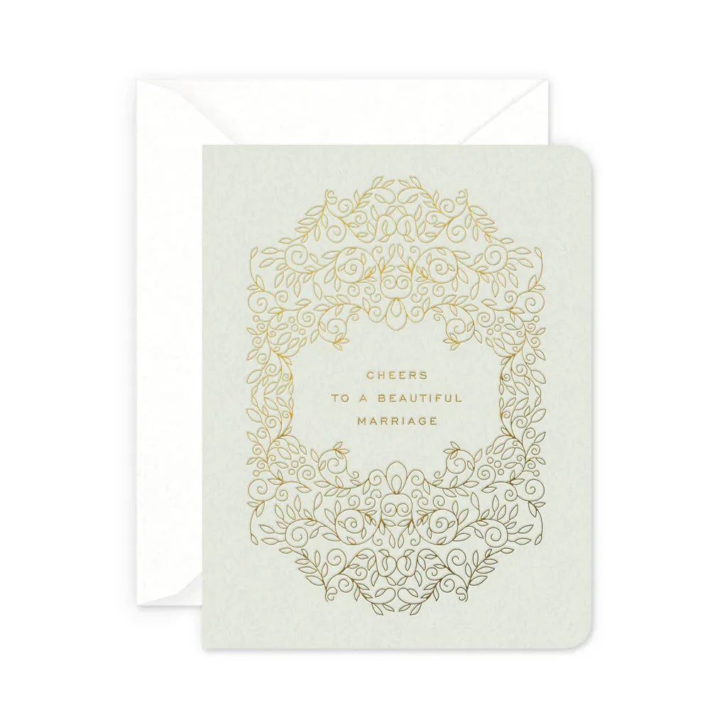 Beautiful Marriage Card