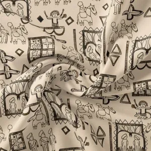 Beautiful Quirky Printed Fabric