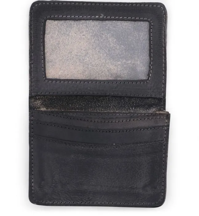 Bed Stu "Jeor" Black Rustic Wallet