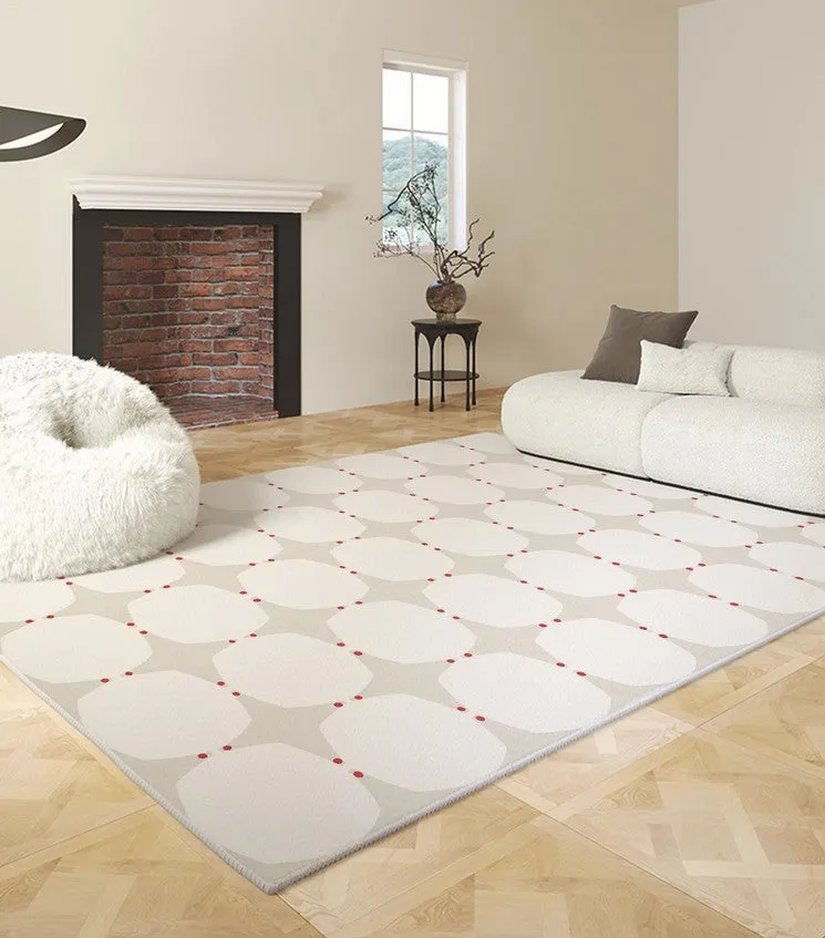 Bedroom Modern Rugs, Large Modern Rugs for Living Room, Dining Room Geometric Modern Rugs, Contemporary Modern Rugs under Coffee Table