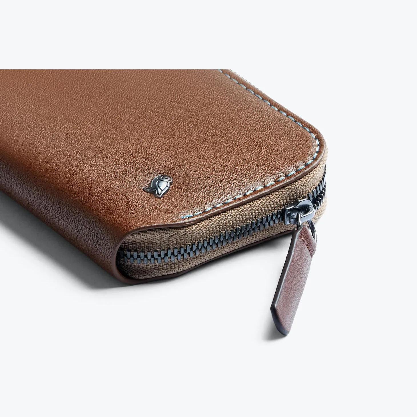 Bellroy Folio Mini | Unisex Leather Zip Wallet, Magnetic Pouch