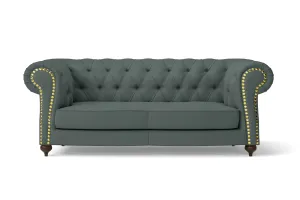 Bitonto 2 Seater Sofa Dusky Turquoise Leather